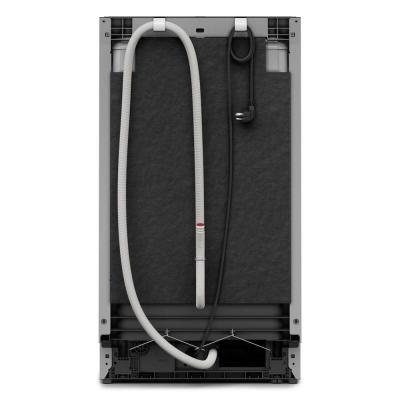 18" Whirlpool Half Load Cycle Dishwasher with Triple Spray Arms - WDFS5118SS