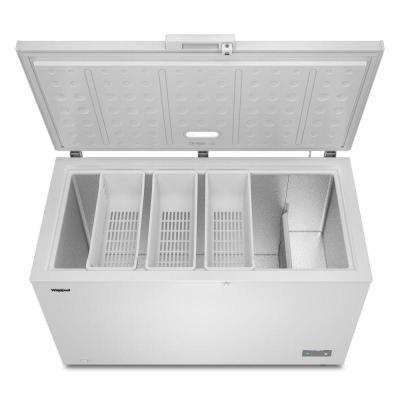 Whirlpool 16 Cu. Ft. Convertible Chest Freezer with 3 Storage Baskets - WZCC5516TW
