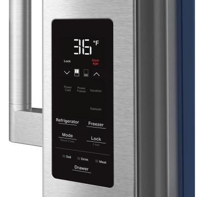 36" Maytag 29 Cu. Ft. XL Capacity French Door Bottom Mount Refrigerator - MRMF5436TZ