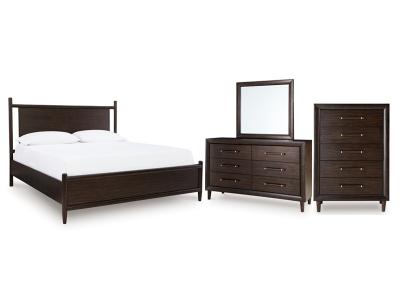 Benchcraft Dantenton King Panel Dresser Mirror and Chest - B611-K5PC-K