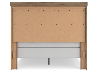 Signature Design by Ashley Oliandon Queen Panel Bed, Dresser and Mirror - PCB2844B3