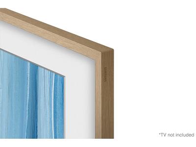 55" Samsung Customizable Frame Bezel in Beige Wood - VGSCFH55TKBZA