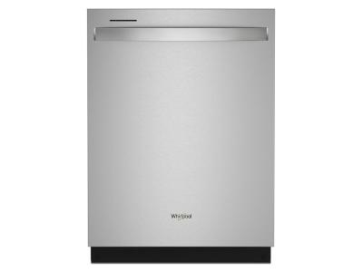 24" Whirlpool 50 dBA Dishwasher with Spin&Load Rack and AI Intelligent Wash in Stainless Steel - WDT745SASZ