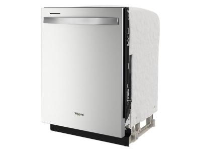 24" Whirlpool 50 dBA Dishwasher with Spin&Load Rack and AI Intelligent Wash in Stainless Steel - WDT745SASZ