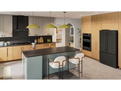 36" KitchenAid Gas Cooktop with 5 Burners and Integrated Wok Grate - KCGK536SBE