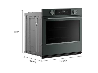 30" Kitchenaid Smart Electric Single Wall Oven with Intelligent Cooking Camera in Juniper - KOES930SJP