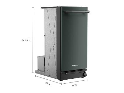 15" Kitchenaid Built-In Trash Compactor with Built-In Odor Management System - KTTP515TJP
