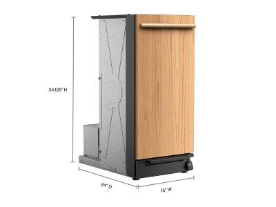 15" Kitchenaid Built-In Trash Compactor with Built-In Odor Management System - KTTP515TPA