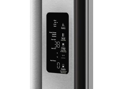 36" Kitchenaid Counter-Depth French Door Refrigerator with Intelligent Auto Fill - KRFC636SPS