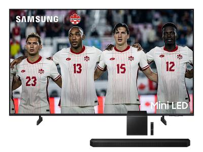 75" Samsung Mini LED TV + Q-series Soundbar - UN75M80HAFXZC-HW-Q800F/ZC