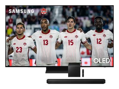 77" Samsung OLED 4K AI Smart TV + Q Series Soundbar - QN77S90HAEXZC-HW-Q800F/ZC