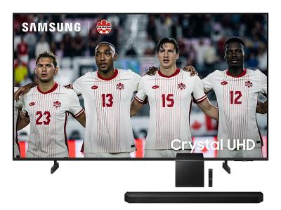 55" Samsung Crystal UHD TV + Q-series Soundbar - UN55U8000HFXZC-HW-Q800F/ZC