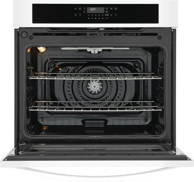 30" Frigidaire 5.3 Cu. Ft. Electric Single Wall Oven in White - FCWS3030AW