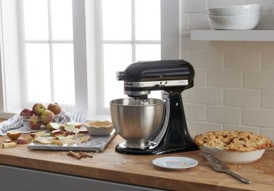 9" KitchenAid Classic Series 4.5 Quart Tilt-Head Stand Mixer - K45SSOB