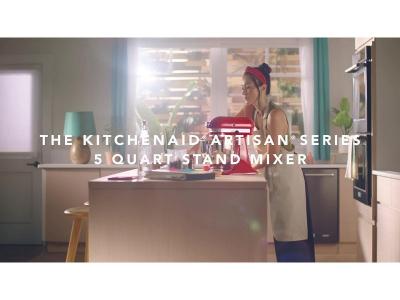 KitchenAid Artisan Series 5 Quart Tilt-Head Stand Mixer - KSM150PSSC