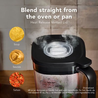 Kitchenaid Pure Power Blender with Personal Blending Jar - KSB2079BM