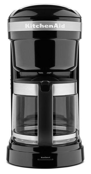KitchenAid 12 Cup Drip Coffee Maker with Spiral Showerhead - KCM1208OB