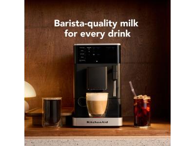 KitchenAid Fully Automatic Espresso Machine KF2 with Grinder from Hot Espresso to Iced Coffee at Home - KES8452BM