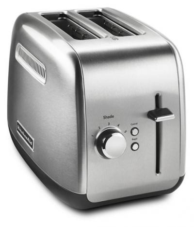 8" KitchenAid 2-Slice Toaster with Manual Lift Lever - KMT2115SX