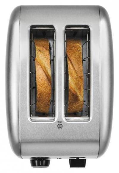 8" KitchenAid 2-Slice Toaster with Manual Lift Lever - KMT2115SX