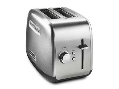 8" KitchenAid 2-Slice Toaster with Manual Lift Lever - KMT2115SX