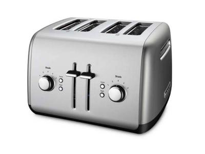 12" KitchenAid  4-Slice Toaster with Manual High-Lift Lever - KMT4115CU