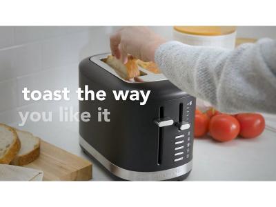KitchenAid 2 Slice Toaster in Black Matte - KMT2109BM
