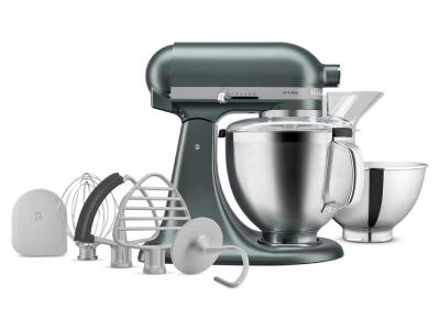 Kitchenaid Artisan Series 5 Quart Tilt-Head Stand Mixer with Premium Accessory Pack in Juniper - KSM195PSJP
