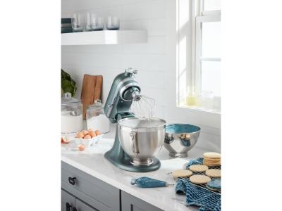 Kitchenaid Artisan Series 5 Quart Tilt-Head Stand Mixer with Premium Accessory Pack in Juniper - KSM195PSJP