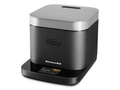 KitchenAid Compact Grain and Rice Cooker in Black Matte - KGC2154BM