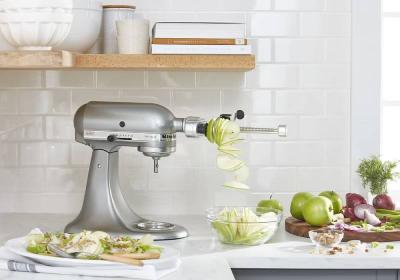 KitchenAid 5 Blade Spiralizer with Peel Core and Slice - KSM1APC