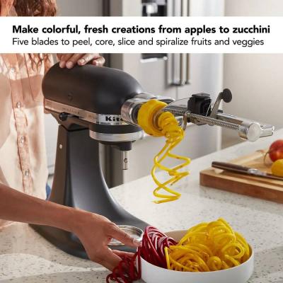 KitchenAid 5 Blade Spiralizer with Peel Core and Slice - KSM1APC