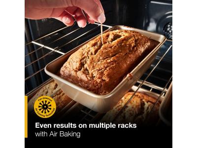 30" Whirlpool Gas Smart Range with Air Cooking Technology and Steam Clean - WSGS4530TW