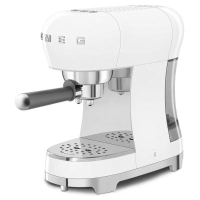 SMEG 50's Style Espresso Manual Coffee Machine - ECF00WHUS