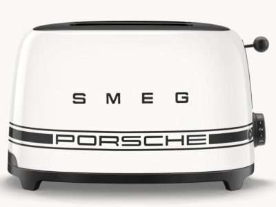SMEG 50's Retro Style Aesthetic 2x2 Slice Toaster - TSF01PCWUS