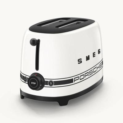 SMEG 50's Retro Style Aesthetic 2x2 Slice Toaster - TSF01PCWUS