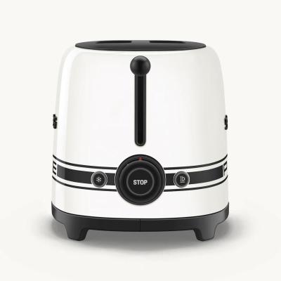 SMEG 50's Retro Style Aesthetic 2x2 Slice Toaster - TSF01PCWUS