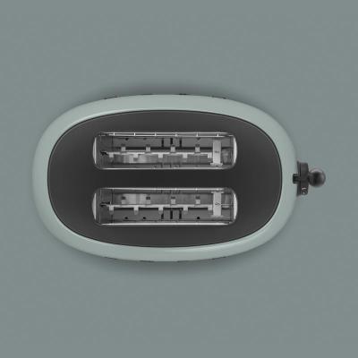 SMEG 50's Retro Style Aesthetic 2x2 Slice Toaster - TSF01PSGUS