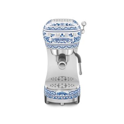 SMEG Retro-Style Espresso Manual Coffee Machine - ECF02DGBUS