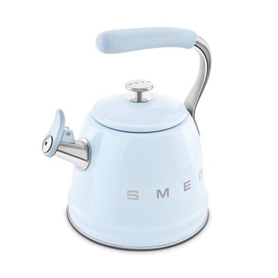 SMEG 2.3L 50's Style Stovetop whistling kettle - WKF01PB