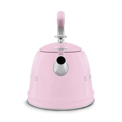 SMEG 2.3L 50's Style Stovetop whistling kettle - WKF01PK