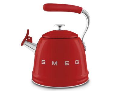 SMEG 2.3L 50's Style Stovetop whistling kettle - WKF01RD