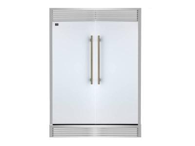 60" Forno 27.2 Cu. Ft. Maderno Convertible Refrigerator/Freezer - FFFFD1722-60SG-WHT
