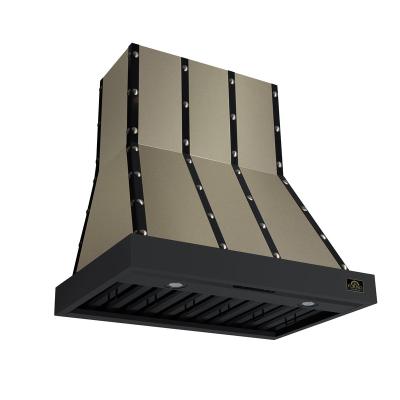 36" Forno Valente Range Hood with 427 CFM - FRHWM5099-36CPBLK