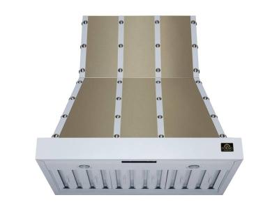 36" Forno Valente Range Hood with 427 CFM - FRHWM5099-36CPWHT