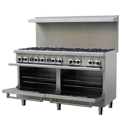 60" Forno 9.3 Cu. Ft. Commercial Gas Range with 10 Burners - FCMGR0093-60