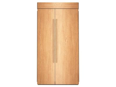 42" Kitchenaid 25.5 Cu. Ft. Built-In Panel-Ready Side-by-Side Refrigerator - KBSN742TPA