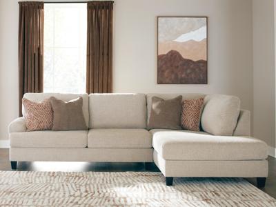 Benchcraft Steelwater Retreat 2-Piece Sectional with Chaise - 66704S2