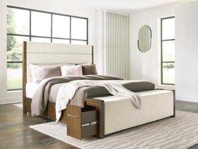 Benchcraft Marxmore King Upholstered Storage Bed - B863B4