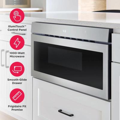 30" Frigidaire Professional Built-In Drawer Microwave - UMBW3011AS